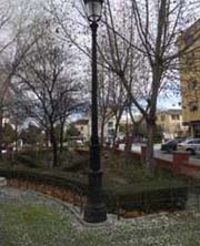 Farolas hace pocos meses